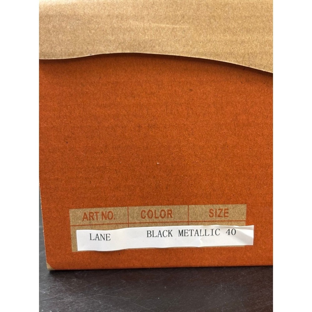 Bernie mev lane black metallic size 40 / us 9 - Picture 7 of 7
